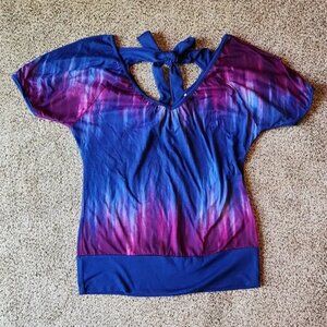 Robin K. Tie Dye Top Size Medium